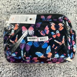 NWT Lug Boomer Crossbody Bag - Watercolor Butterflies